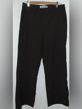 Old Navy Tan on Brown Pinstripes Essential Stretch Dress Pants – Size 10